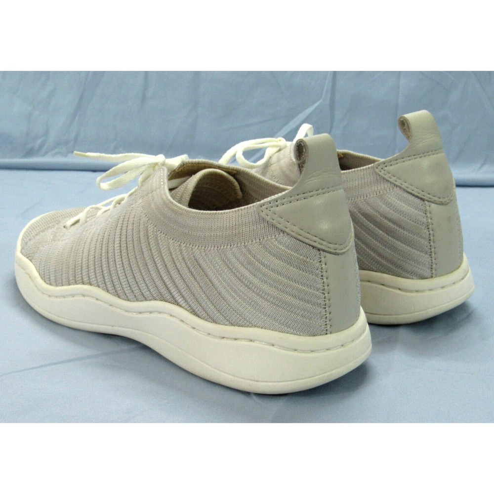 LUCKY BRAND Shannia WOMAN'S Gray Knit LACE-UP Low Top CASUAL Fashion Sneakers 6M - Picture 3 of 8